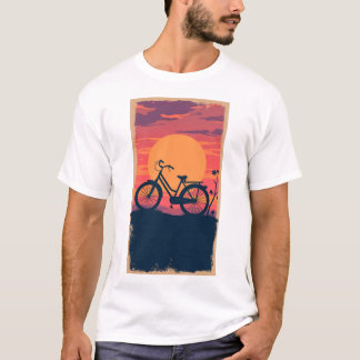 夕日の入り替え Tシャツ