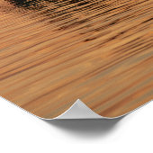 夕日の入り統一された日 ポスター (角)