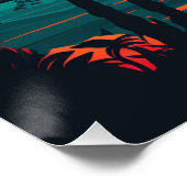 夕日の夏、超カラフル夏 ポスター (コーナー)