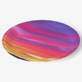 夕日の夢鮮やか: ペーパープレート (アングル)