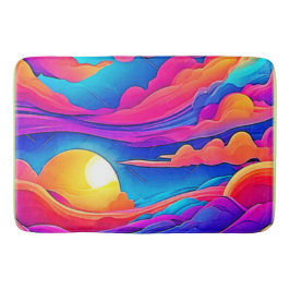 夕日の威厳 バスマット