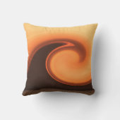 夕日の嵐 クッション (裏面)