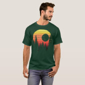夕日の景色 Tシャツ (正面フル)