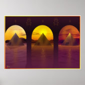 夕日の構造 ポスター (正面)