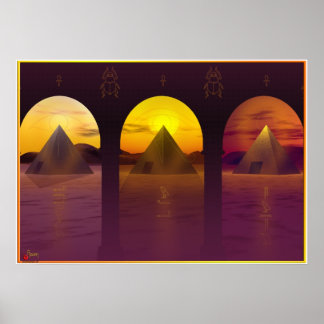 夕日の構造 ポスター