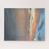 夕日の水面への反射 ジグソーパズル (横)