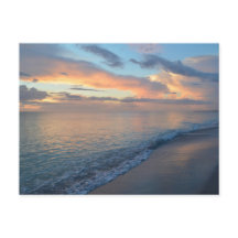 夕日の水面への反射