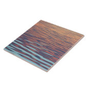 夕日の波紋を水に タイル (側面)