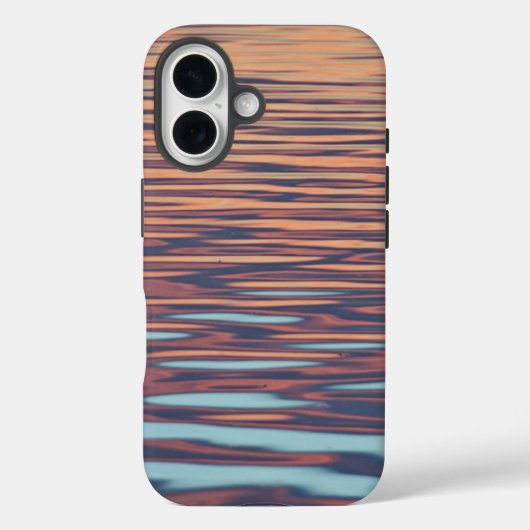 夕日の波紋を水に Case-Mate iPhoneケース (裏面)