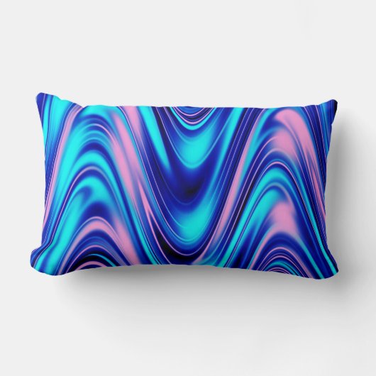 夕日の渦巻き… ランバークッション (正面)