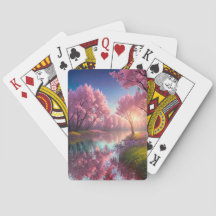 夕日の眠る穏やかな川