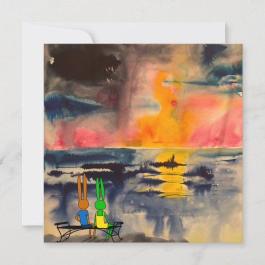 夕日の眺め (正面)