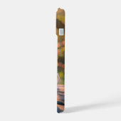 夕日の美しいティーカップ iPhone 15ケース (左側面)