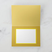 夕日の美しい野鳥と景観 カード (内部)