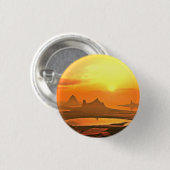 夕日の自然風景–25686 缶バッジ (正面&裏面)