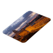 夕日の街並み,ハバナ,キューバ マグネット (左側)