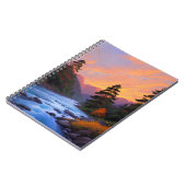 夕日の踊りオンザストリーム ノートブック (左側)