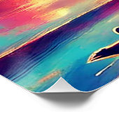 🌅夕日の静寂を体験しよう! ポスター (コーナー)