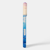 夕日のiPhone / iPadケースで青い波 Case-Mate iPhoneケース (裏面 / 右)