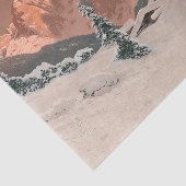 夕日はカイザータル、スノーマウンテン、デコページ 薄葉紙 (詳細)