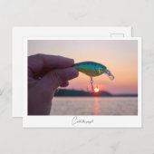 夕日を取る ポストカード (正面/裏面)