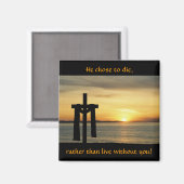 夕日を渡る マグネット (正面/裏面)