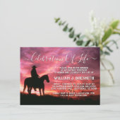 夕日カウボーイ馬追悼式 招待状 (スタンド正面)