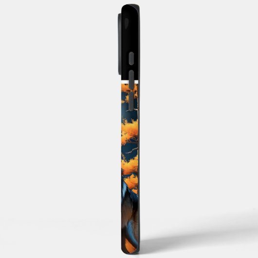 夕日絵を描の空と狼 Case-Mate iPhoneケース (裏面 / 左)