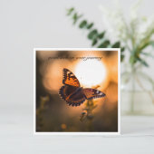 夕日飛んでいるに蝶、カスタマイズ可能 (スタンド正面)