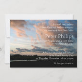 夕日1平和記念事業発表会 招待状 (裏面)