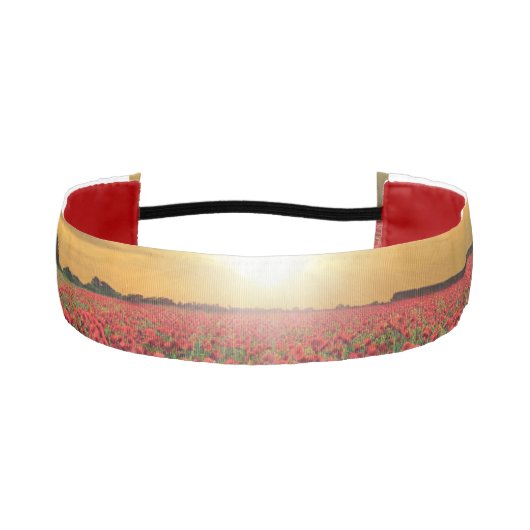 夕日 アスレチックヘッドバンド (正面)