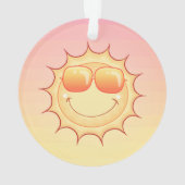 夕日 オーナメント (裏面)