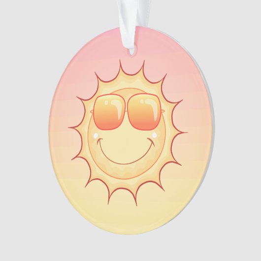 夕日 オーナメント (正面)