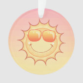 夕日 オーナメント (正面)