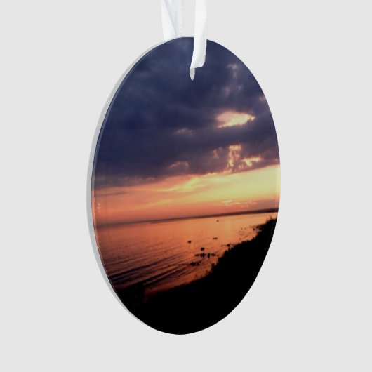 夕日 オーナメント (正面)