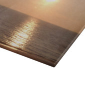 夕日 カッティングボード (角)