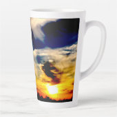 夕日 カフェラテマグ (右)