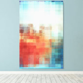 夕日 キャンバスプリント (インサイチュ (ウッドフロア))