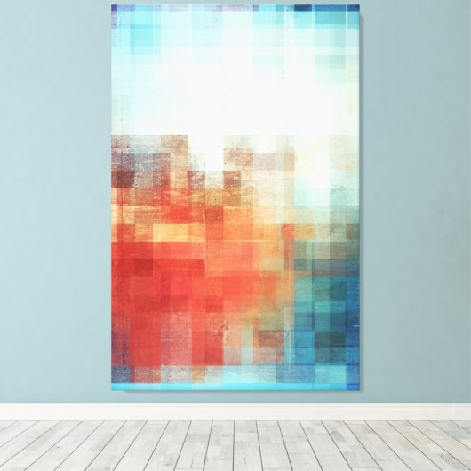 夕日 キャンバスプリント (インサイチュ (ウッドフロア))