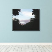 夕日 キャンバスプリント (インサイチュ (ウッドフロア))