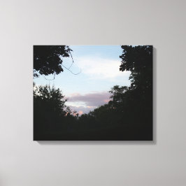 夕日 キャンバスプリント