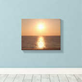 夕日 キャンバスプリント (インサイチュ (ウッドフロア))