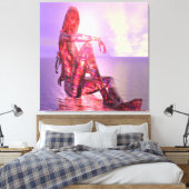 夕日 キャンバスプリント (インサイチュ (寝室))