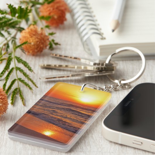 夕日 キーホルダー (正面右)