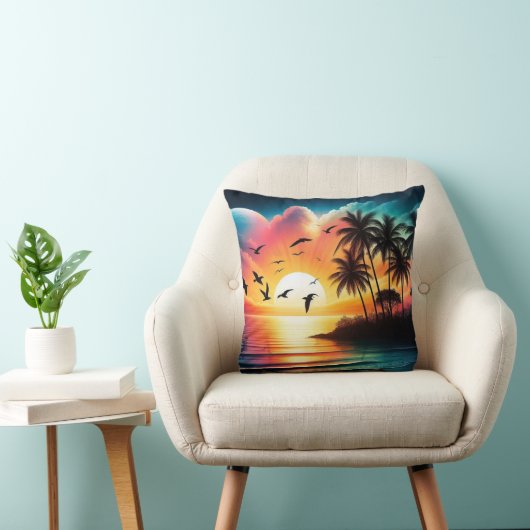 夕日 クッション (椅子)