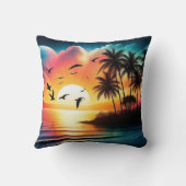 夕日 クッション (裏面)