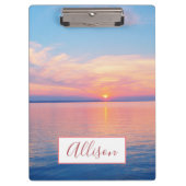 夕日 クリップボード (正面)