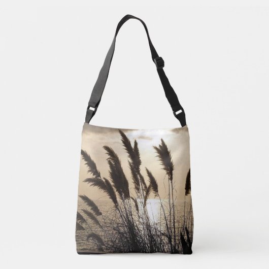 夕日 クロスボディバッグ (裏面)