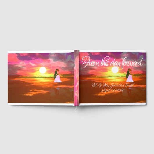 夕日 ゲストブック (全面)