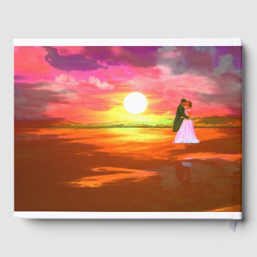 夕日 ゲストブック (裏面)